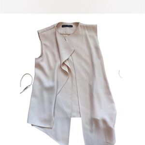 Zara Soft Pink Sleeveless Vest